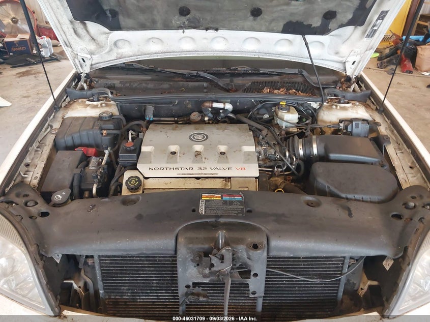 CADILLAC DEVILLE 2002 VIN 1G6KD54Y92U120727