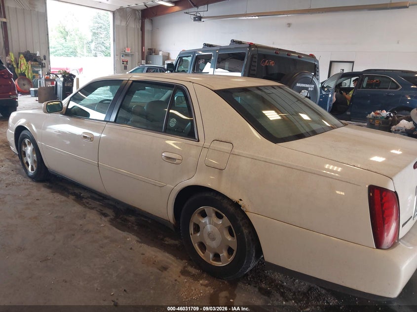 CADILLAC DEVILLE 2002 VIN 1G6KD54Y92U120727