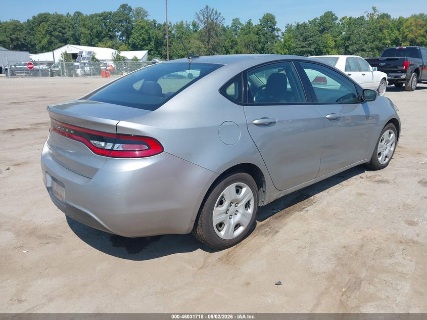 2014 DODGE DART auction photo 4