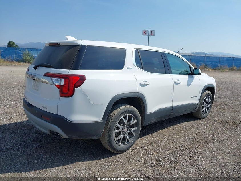 Vin: 1gkknrls1lz123922, lot: 46531162, gmc acadia fwd sle 20204