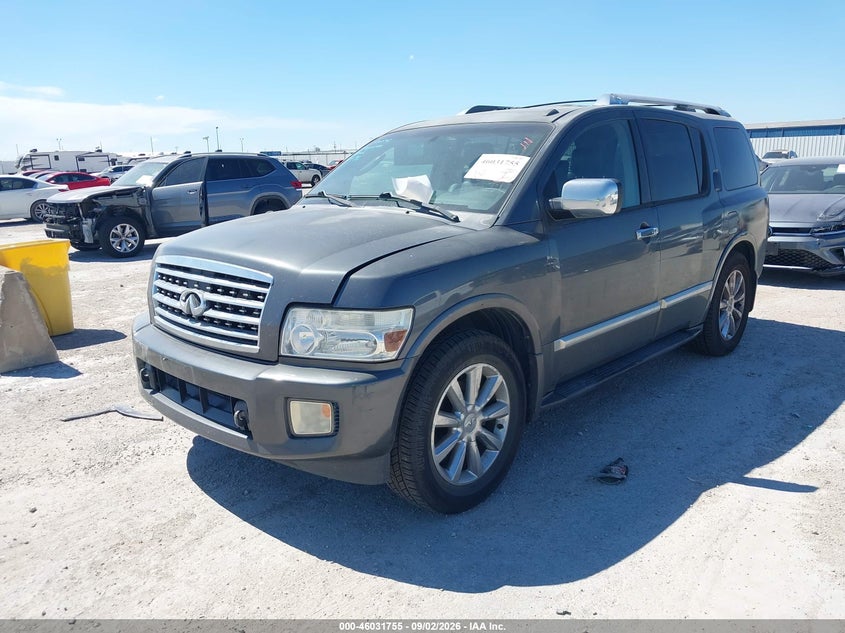 2008 Infiniti Qx56, Удар сзади, IAAI, VIN 5N3AA08DX8N905677 — фото 2