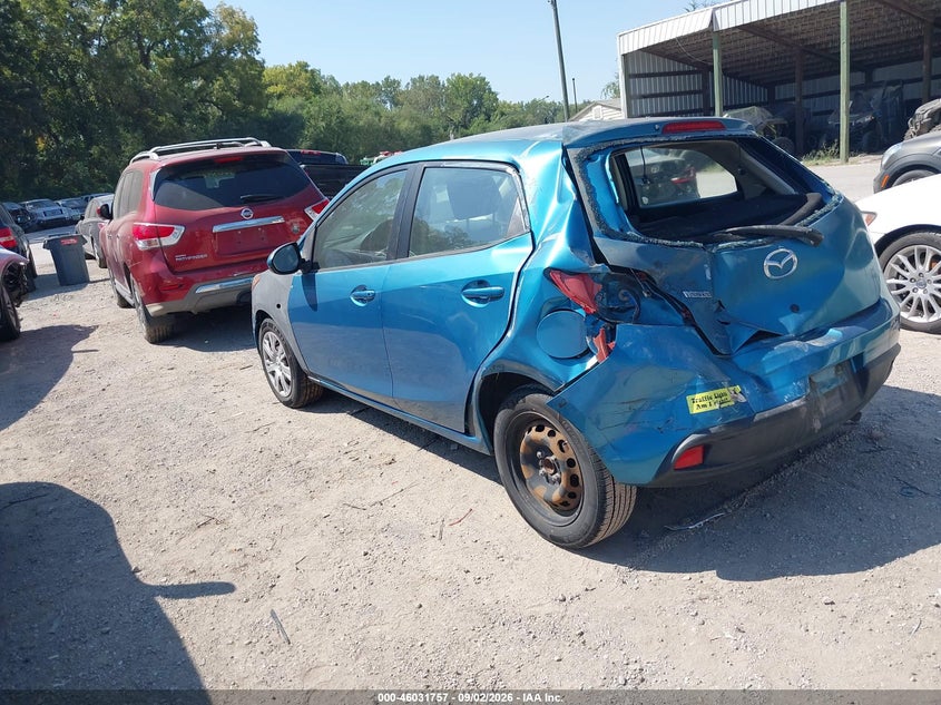 2012 MAZDA MAZDA2 auction photo 3