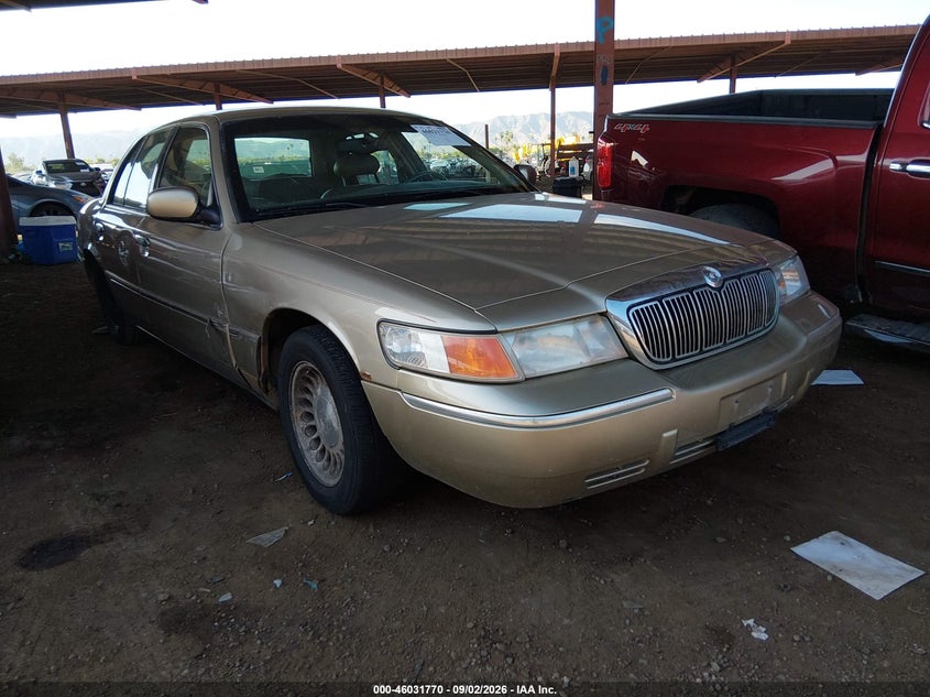 2000 Mercury Grand Marquis Ls, Правый перёд, IAAI, VIN 2MEFM75W8YX665633