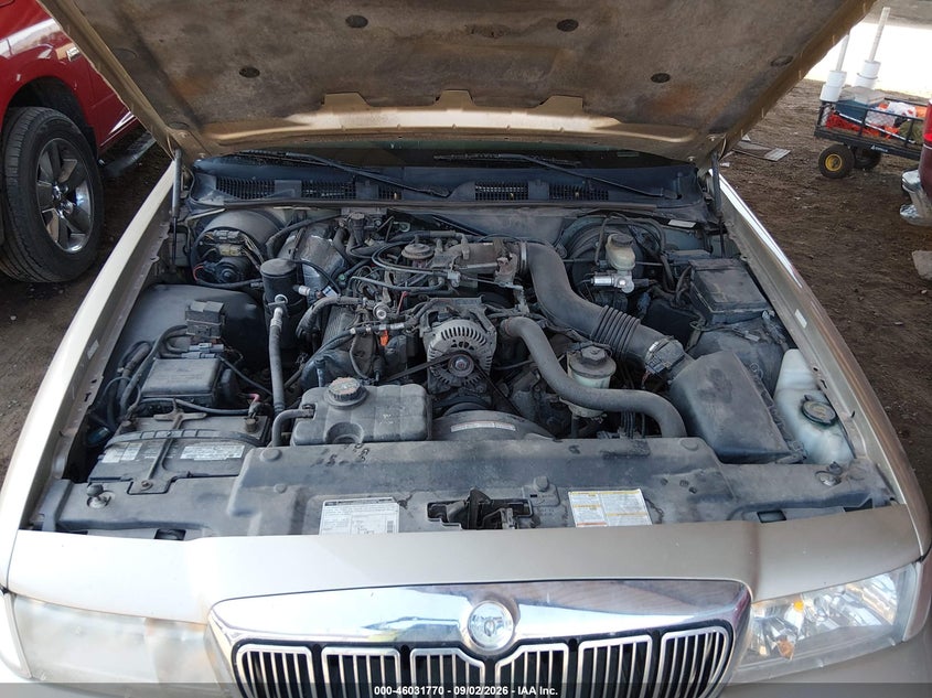 MERCURY GRAND MARQUIS 2000 VIN 2MEFM75W8YX665633