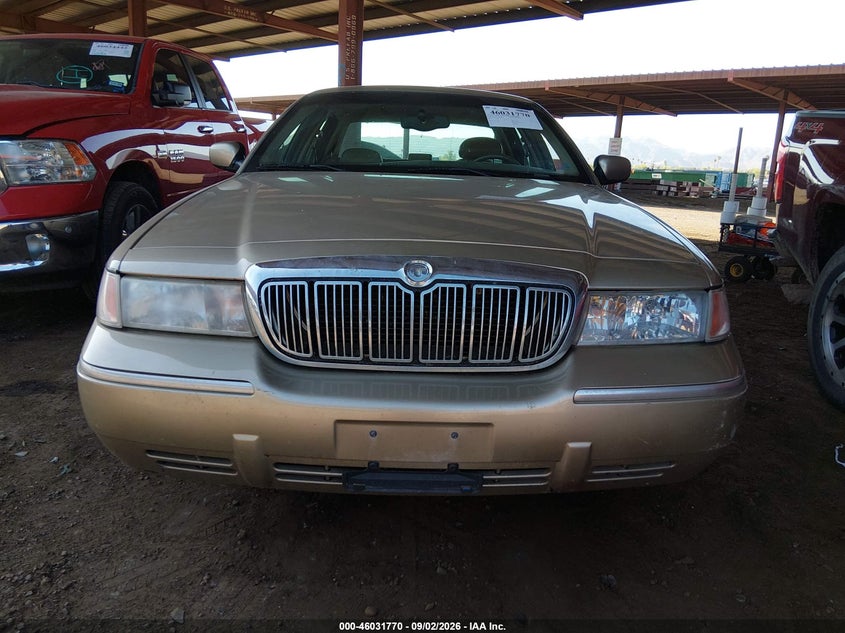 MERCURY GRAND MARQUIS 2000 VIN 2MEFM75W8YX665633