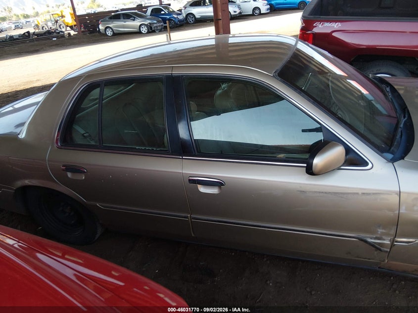 MERCURY GRAND MARQUIS 2000 VIN 2MEFM75W8YX665633
