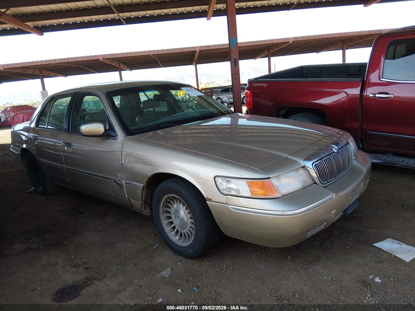 MERCURY GRAND MARQUIS 2000 VIN 2MEFM75W8YX665633