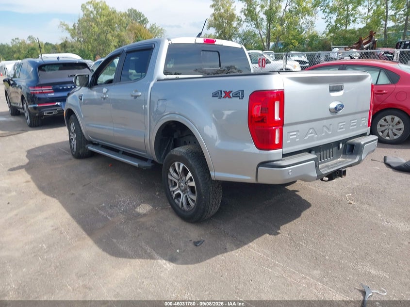 Vin: 1fter4fh8mld51467, lot: 46531198, ford ranger lariat 20213