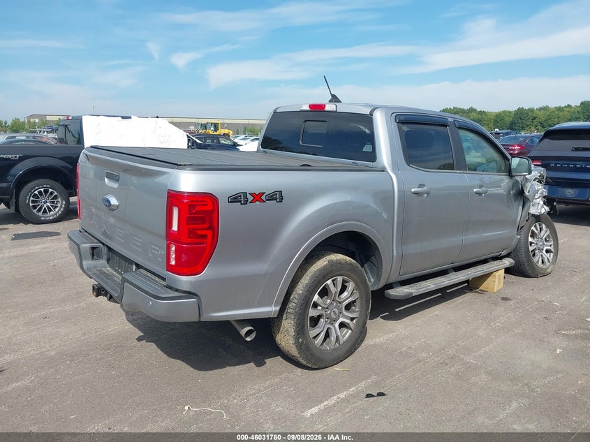 Vin: 1fter4fh8mld51467, lot: 46531198, ford ranger lariat 20214