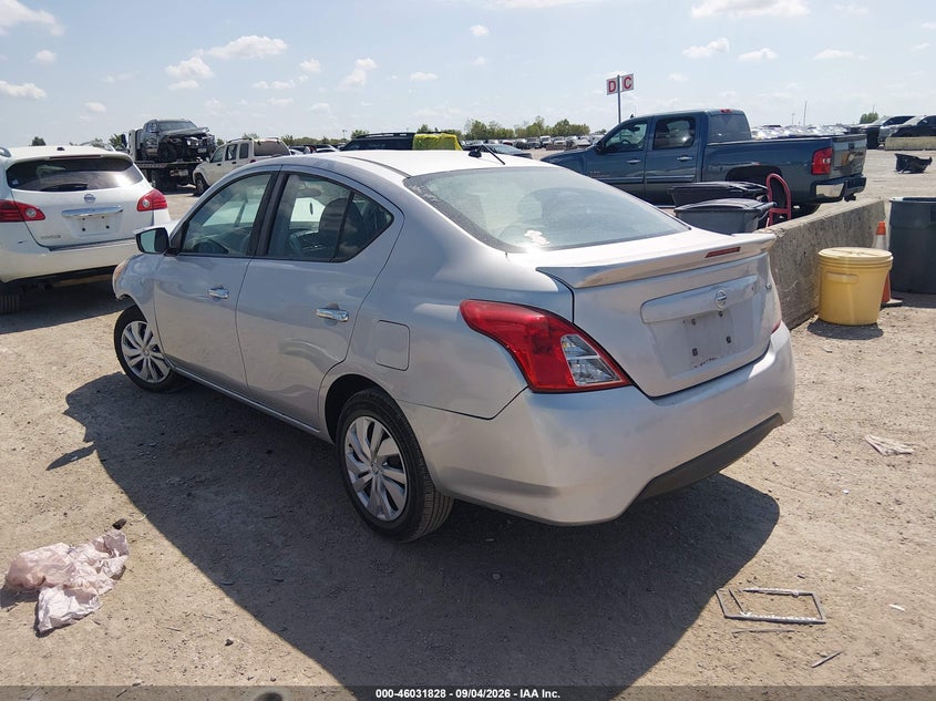 Vin: 3n1cn7ap5hk412537, lot: 46531247, nissan versa 1.6 sv 20173