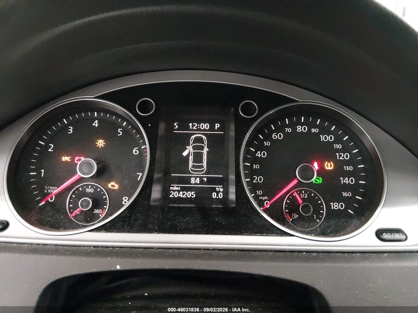 2012 VOLKSWAGEN CC auction photo 7