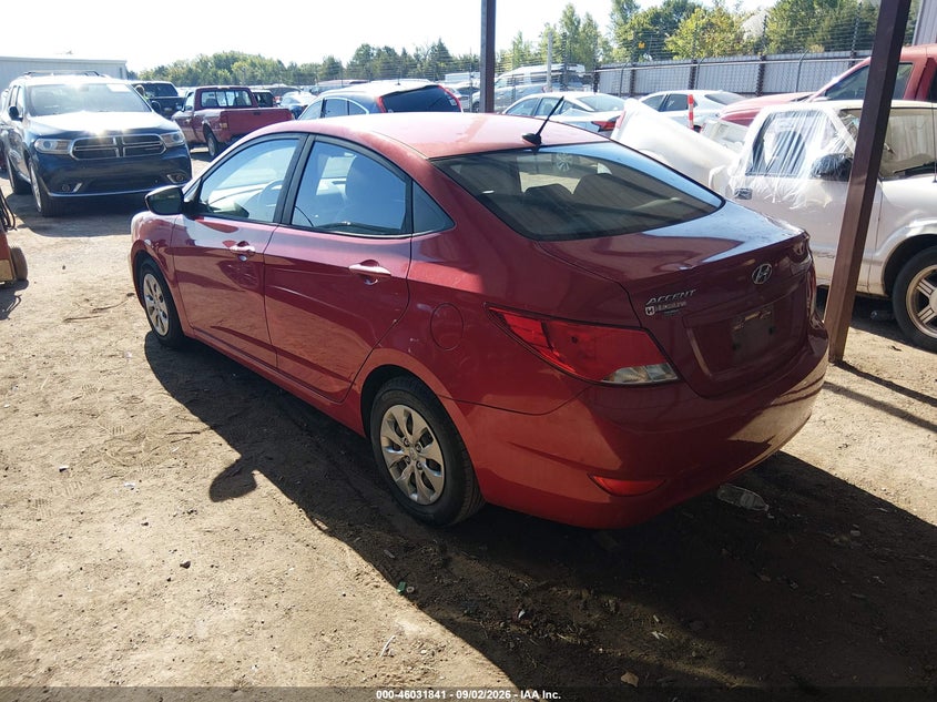 2017 HYUNDAI ACCENT auction photo 3