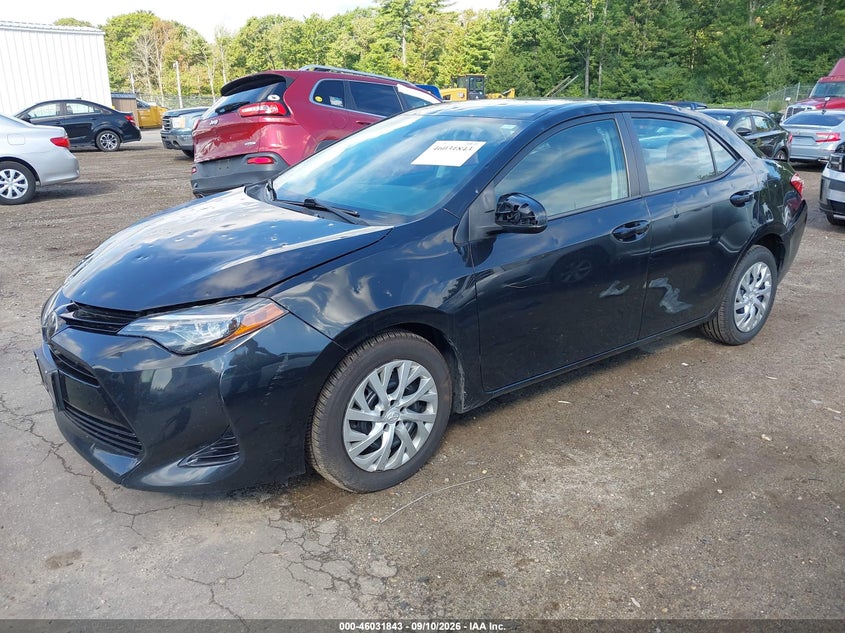 2017 Toyota Corolla, Rear, IAAI, VIN 5YFBURHE6HP667965 — photo 2