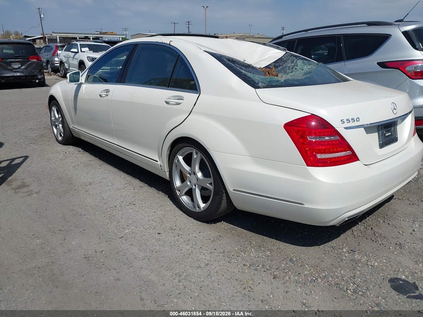 2013 MERCEDES-BENZ S 550 auction photo 3