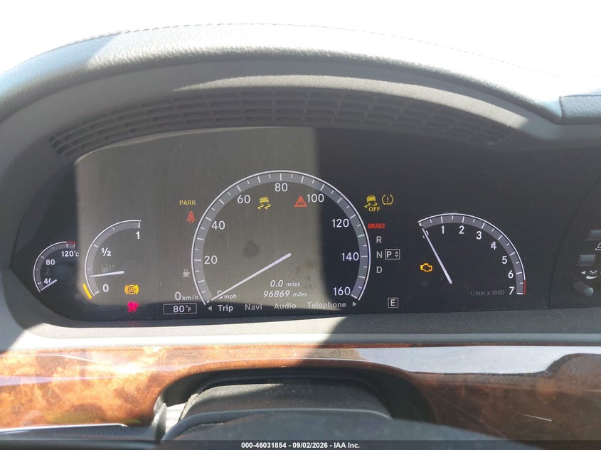 2013 MERCEDES-BENZ S 550 auction photo 7