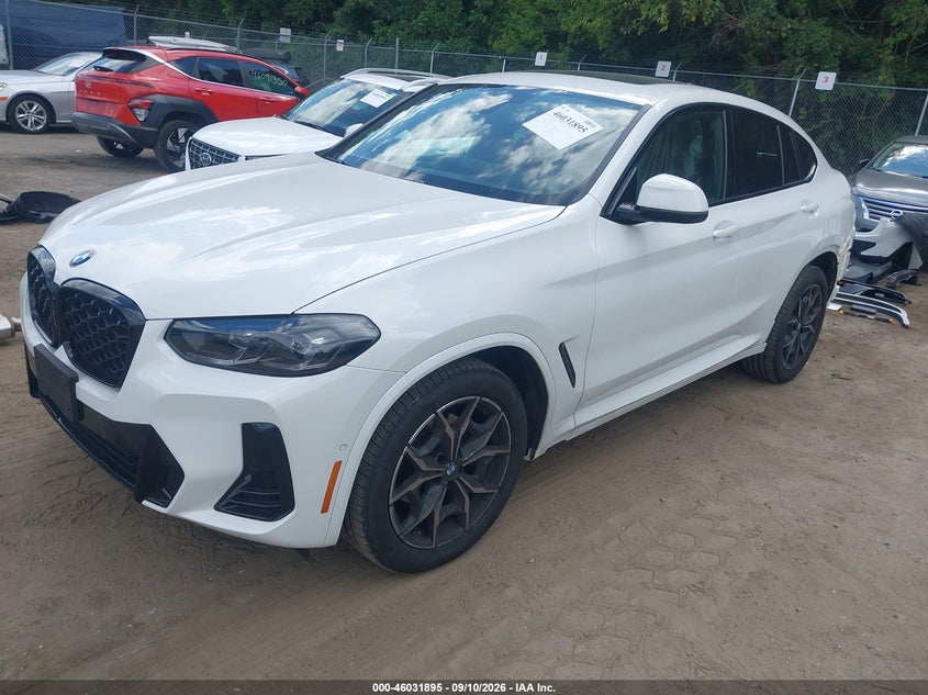 Vin: 5ux33dt02s9y44982, lot: 46531314, bmw x4 xdrive30i 20252