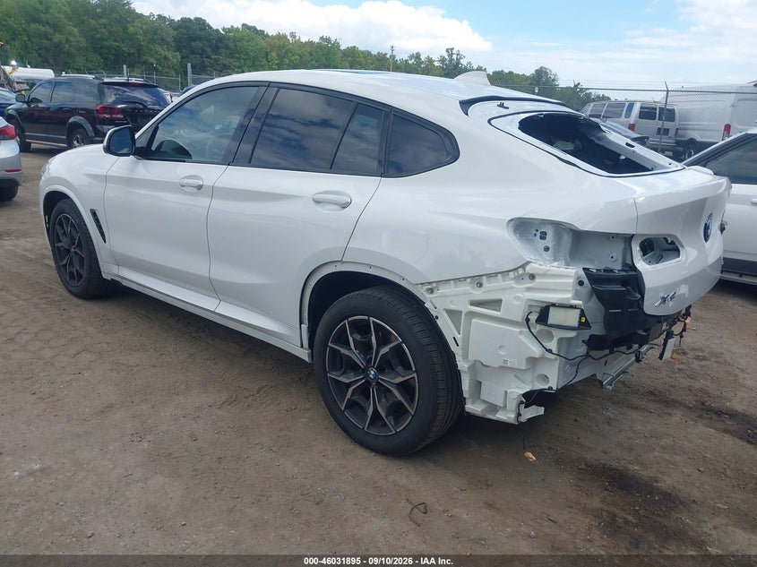 Vin: 5ux33dt02s9y44982, lot: 46531314, bmw x4 xdrive30i 20253