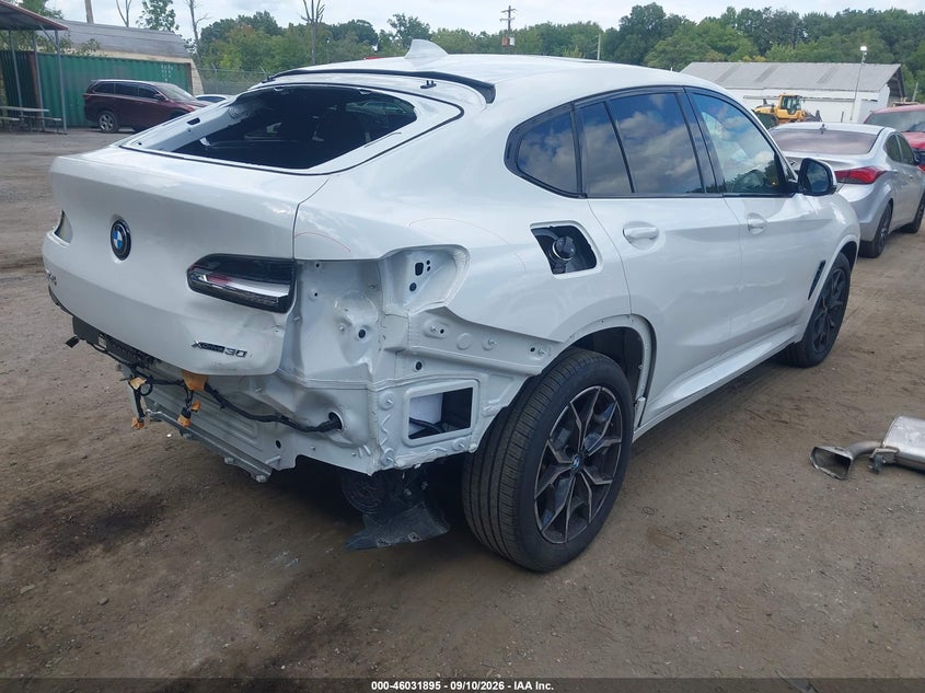 Vin: 5ux33dt02s9y44982, lot: 46531314, bmw x4 xdrive30i 20254