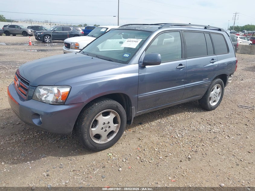 2007 TOYOTA HIGHLANDER auction photo 2