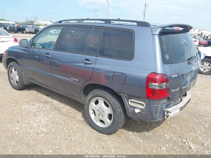 2007 TOYOTA HIGHLANDER auction photo 3