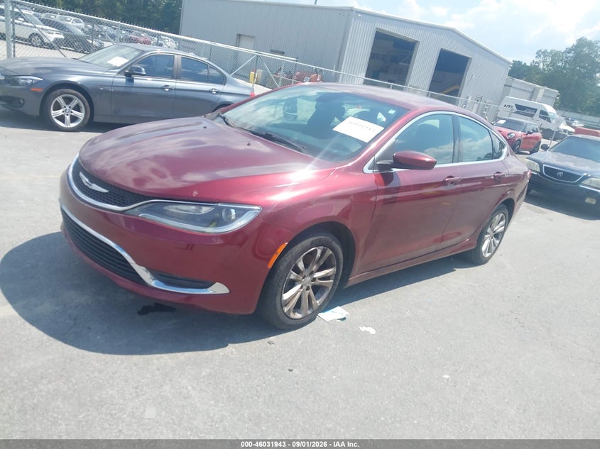 2016 CHRYSLER 200 auction photo 2