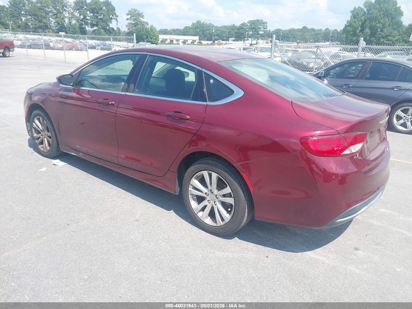 2016 CHRYSLER 200 auction photo 3