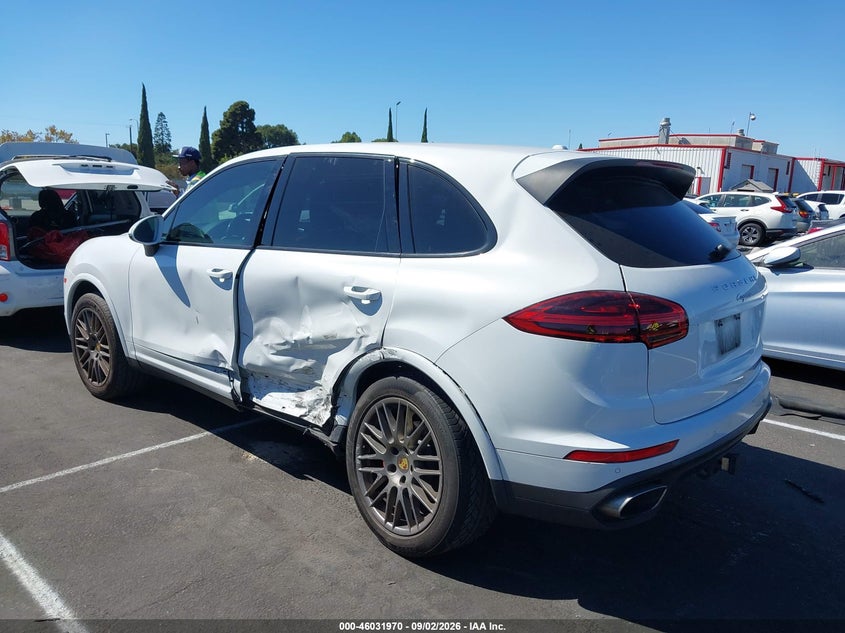 Vin: wp1aa2a25jka02912, lot: 46531389, porsche cayenne platinum edition 20183