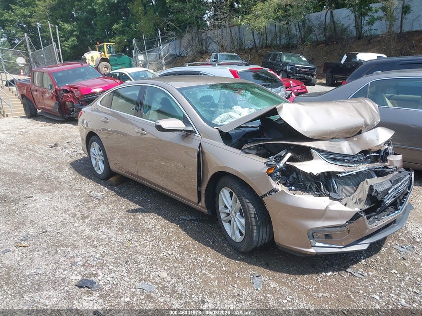 Vin: 1g1zd5st4jf158901, lot: 46531397, chevrolet malibu lt 20181