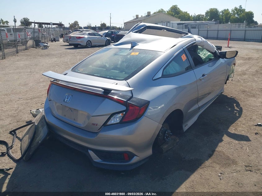 Vin: 2hgfc3a58hh751546, lot: 46531407, honda civic si 20174