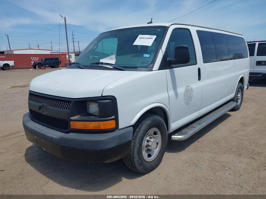 Vin: 1gazgzfa9d1164265, lot: 46531419, chevrolet express 3500 ls 20132