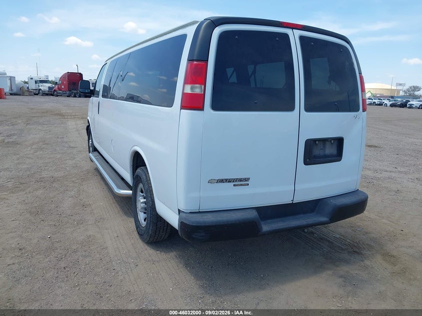 Vin: 1gazgzfa9d1164265, lot: 46531419, chevrolet express 3500 ls 20133