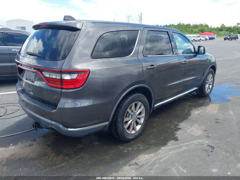 Vin: 1c4rdhag3gc301070, lot: 46531428, dodge durango sxt 20164