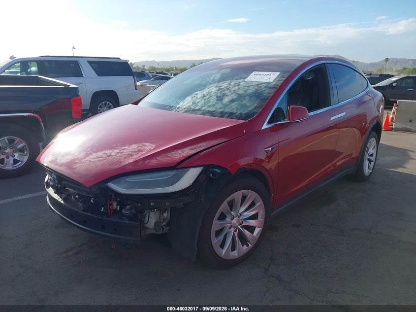 Vin: 5yjxcbe24gf027631, lot: 46531436, tesla model x 60d/70d/75d/90d/p100d 20162