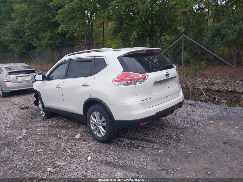 Vin: knmat2mv6gp636730, lot: 46531455, nissan rogue sv 20163
