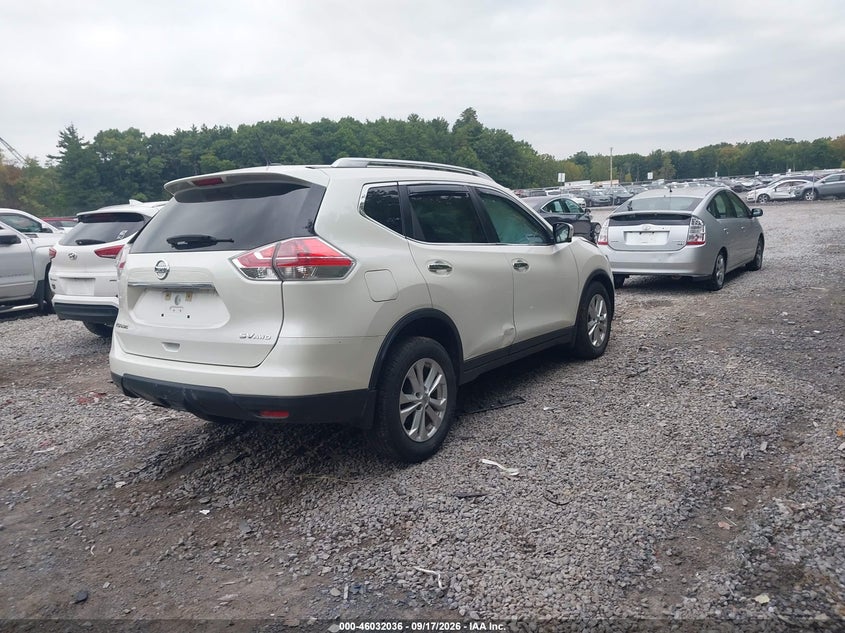 Vin: knmat2mv6gp636730, lot: 46531455, nissan rogue sv 20164