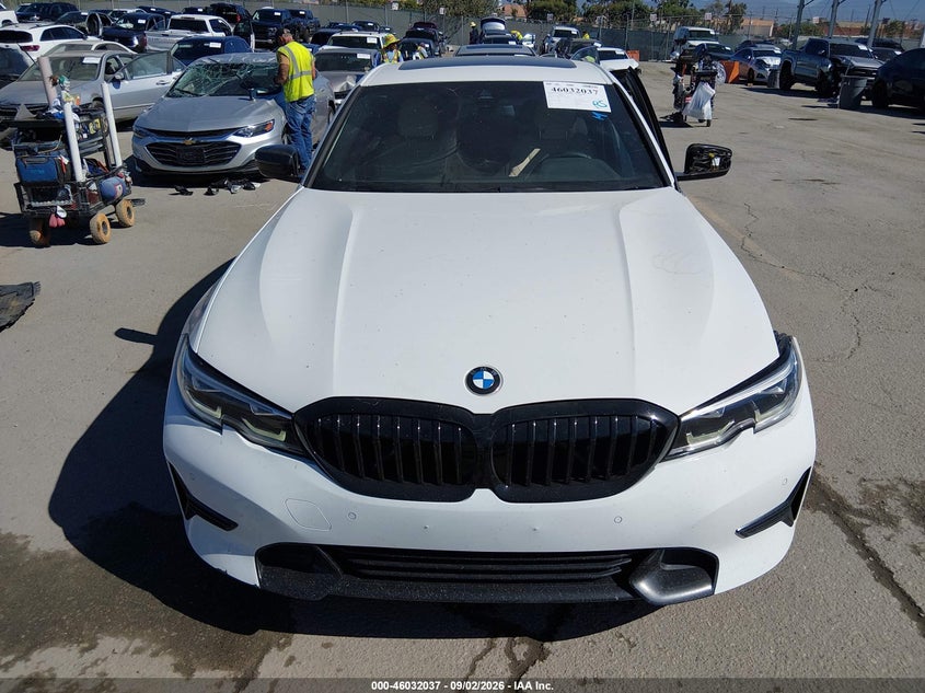 BMW 330I 2019 VIN 3MW5R1J56K8B01092