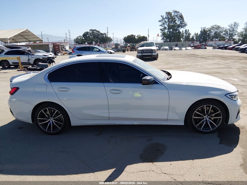 BMW 330I 2019 VIN 3MW5R1J56K8B01092