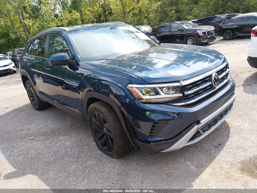 Vin: 1v2he2ca8nc211374, lot: 46531459, volkswagen atlas cross sport 3.6l v6 se w/technology 2022 img_1