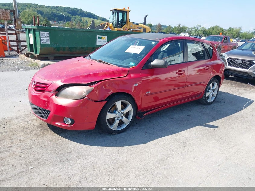 MAZDA MAZDA3 2005 VIN JM1BK143551331686