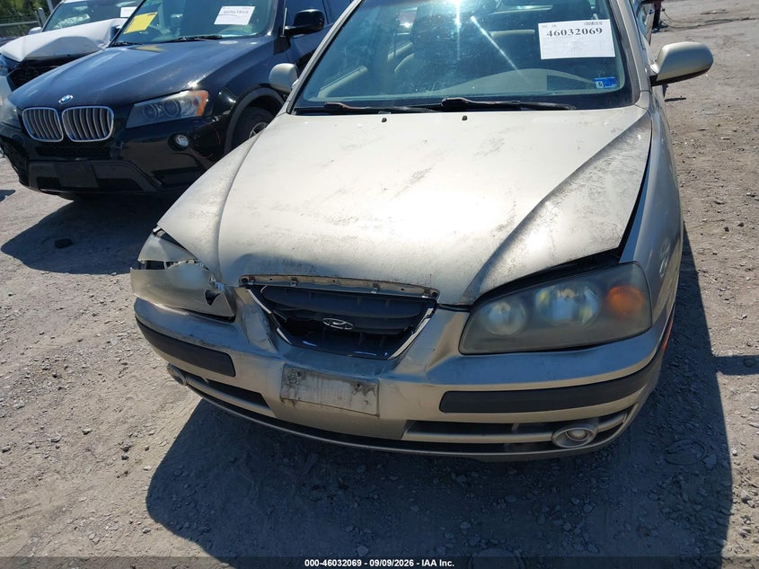 HYUNDAI ELANTRA 2005 VIN KMHDN56D65U165685