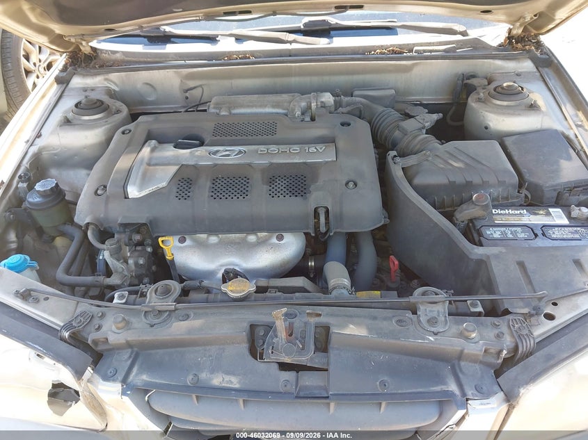 HYUNDAI ELANTRA 2005 VIN KMHDN56D65U165685