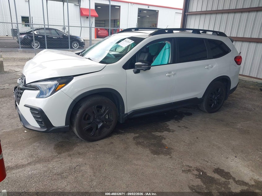 Vin: 4s4wmakd0p3414405, lot: 46531490, subaru ascent onyx edition limited 7-passenger 20232