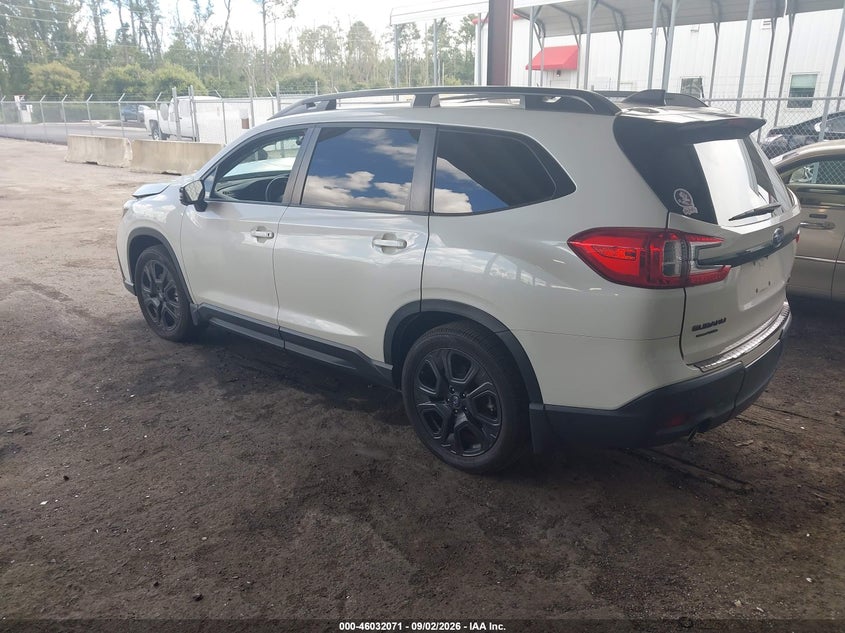 Vin: 4s4wmakd0p3414405, lot: 46531490, subaru ascent onyx edition limited 7-passenger 20233