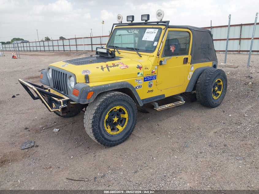2000 JEEP WRANGLER auction photo 2