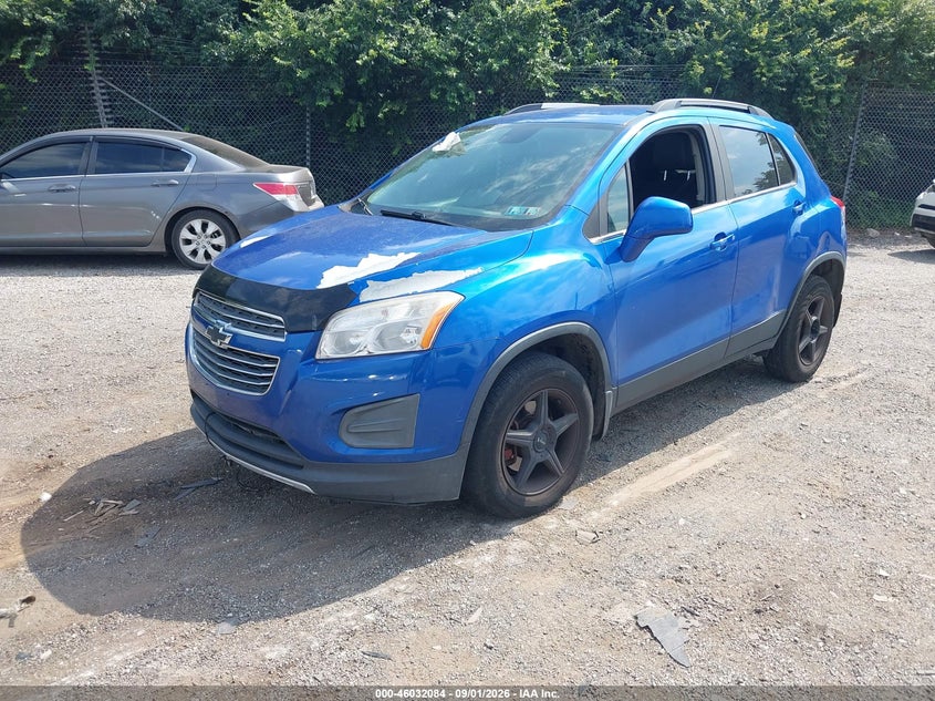 CHEVROLET TRAX 2016 VIN KL7CJPSB0GB599186