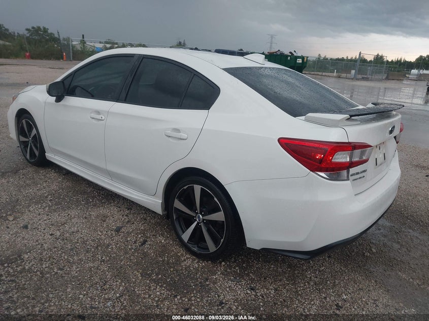 2017 SUBARU IMPREZA SEDAN 2.0L H-4 DI, DOHC, VVT, REGULAR , 152HP
