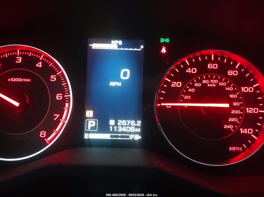 2017 SUBARU IMPREZA SEDAN 2.0L H-4 DI, DOHC, VVT, REGULAR , 152HP