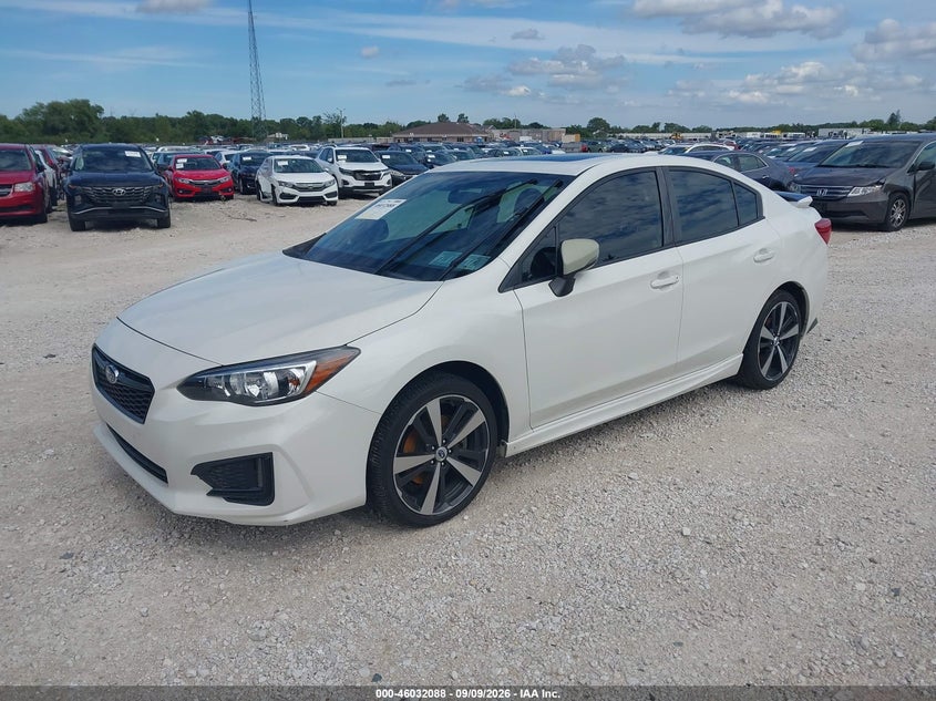 Vin: 4s3gkam67h3600196, lot: 46531507, subaru impreza 2.0i sport 20172