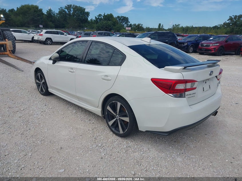 Vin: 4s3gkam67h3600196, lot: 46531507, subaru impreza 2.0i sport 20173