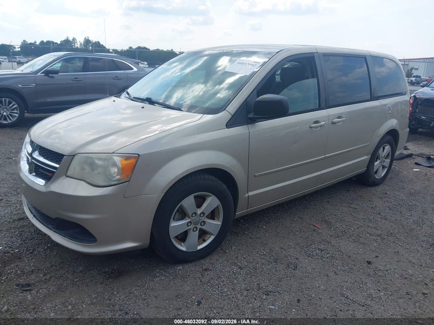 DODGE GRAND CARAVAN 2013 VIN 2C4RDGBG2DR740742